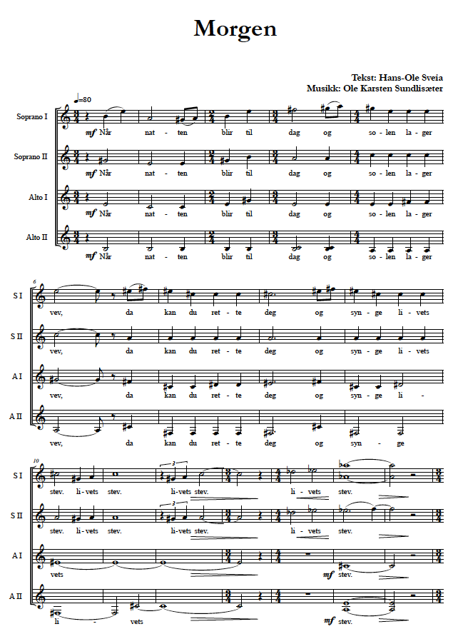 Morgen (SSSAAA)