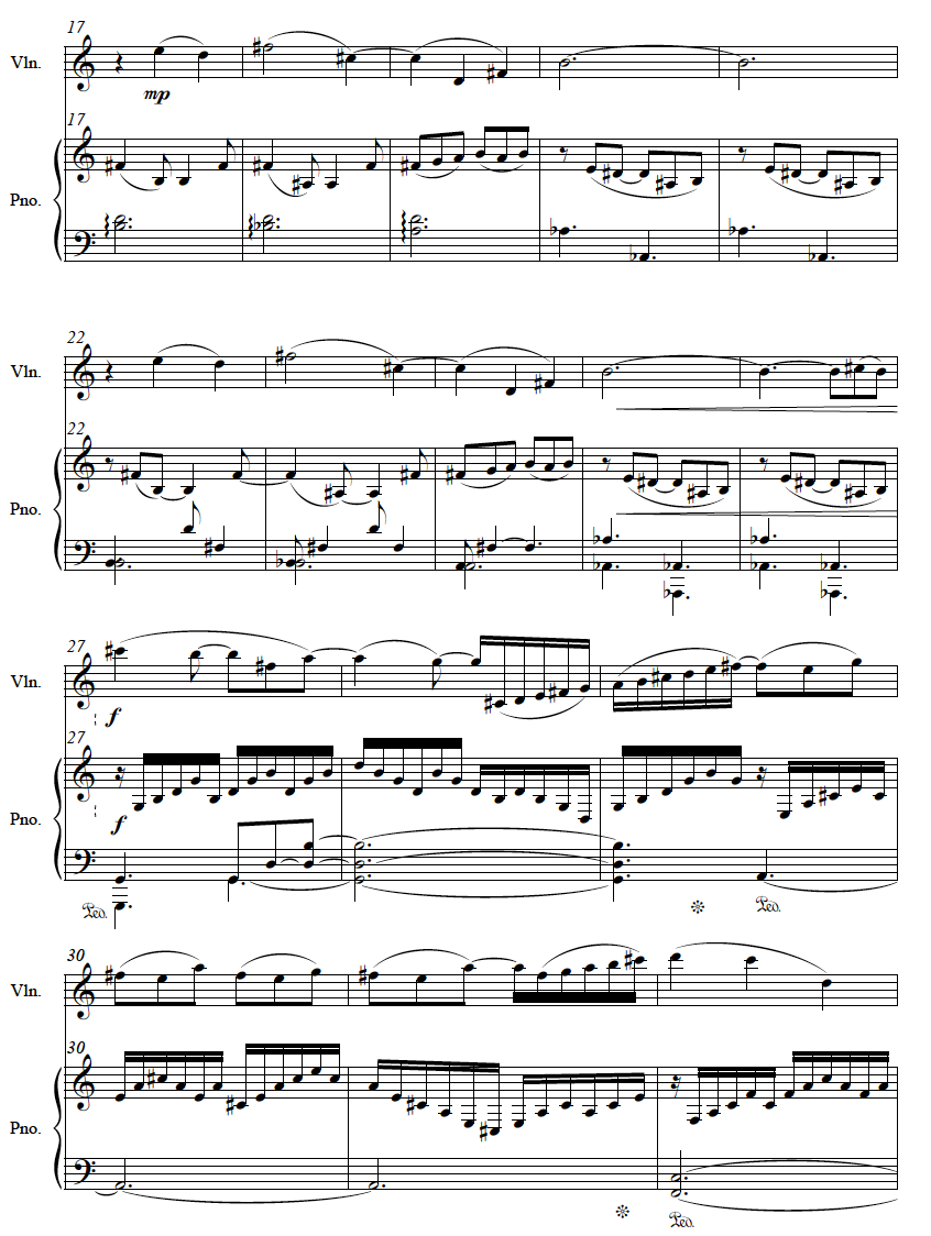 Sonatina for fiolin og cello