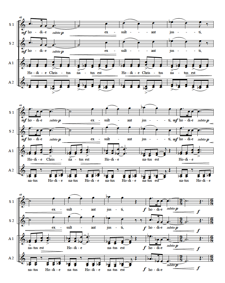 Hodie Christus natus est