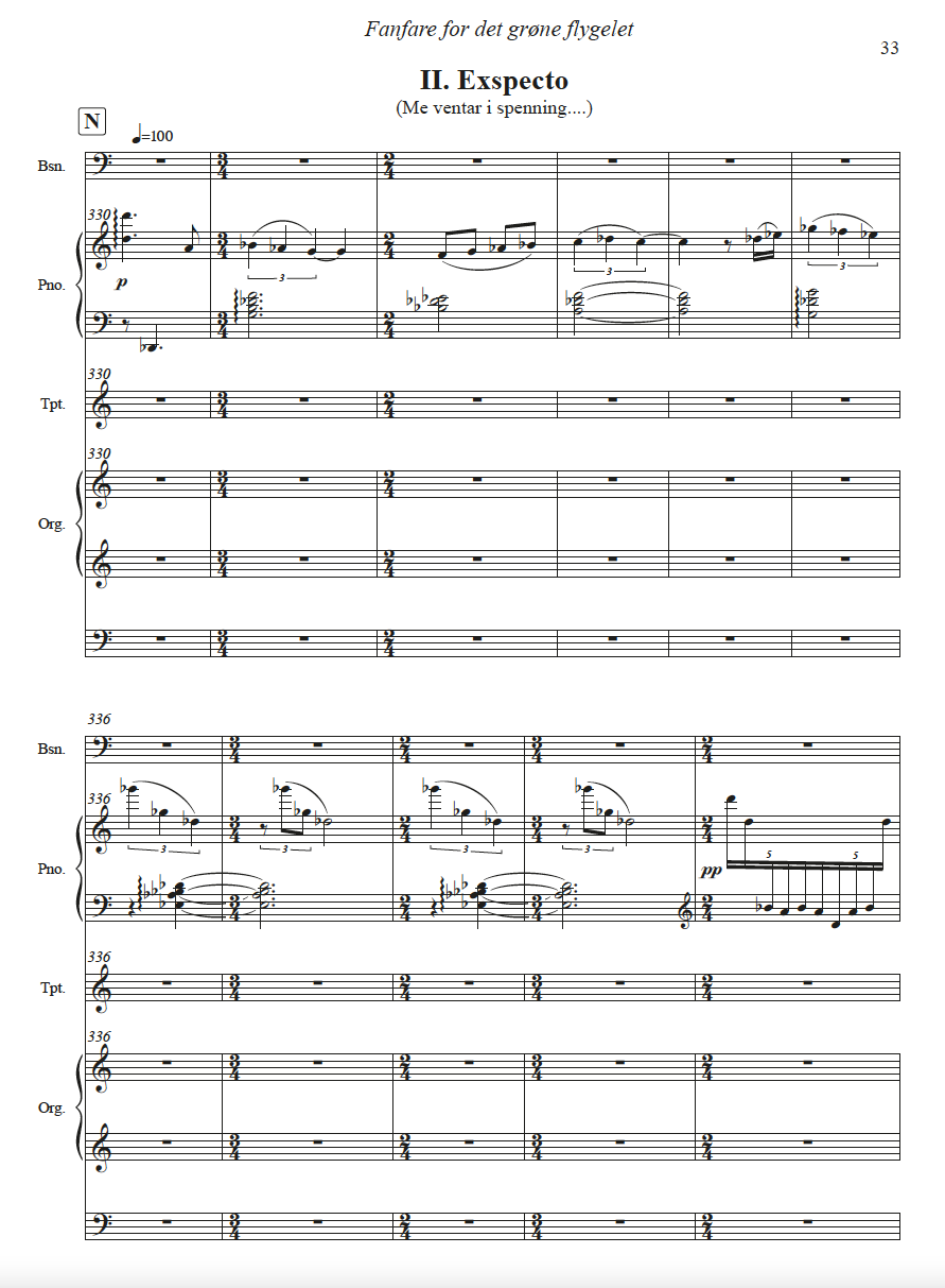 Fanfare for det grøne flygelet