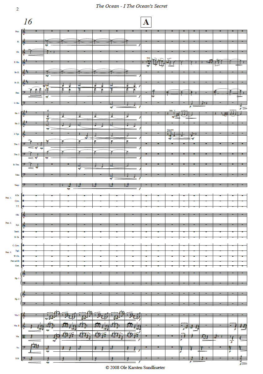Symphony No. 1. "The Ocean"