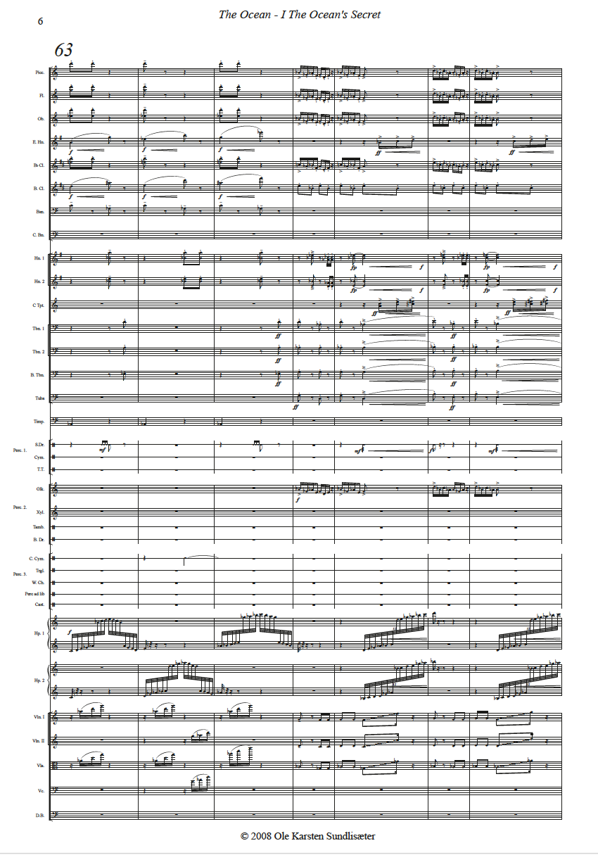 Symphony No. 1. "The Ocean"