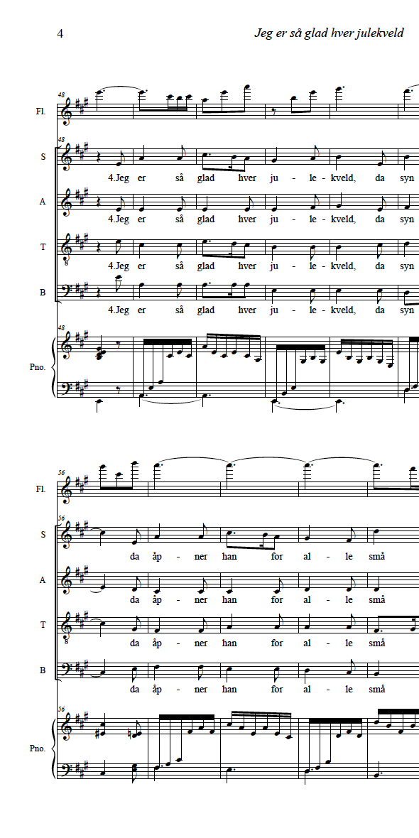 Jeg er så glad hver julekveld