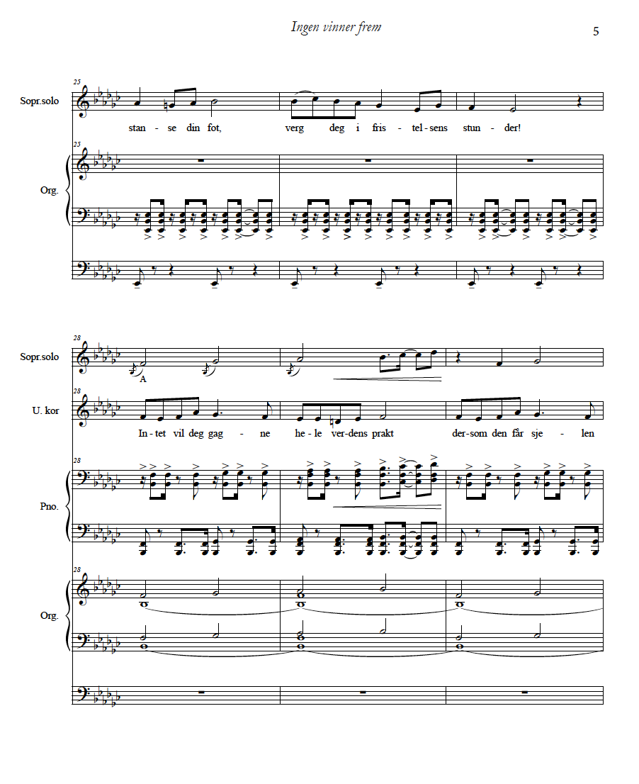 Ingen vinner frem til den evige ro