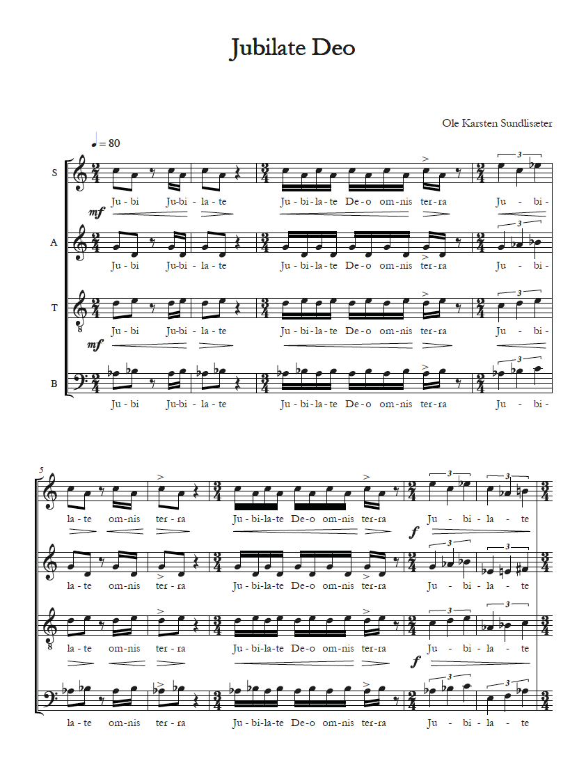 3 Latin Psalms