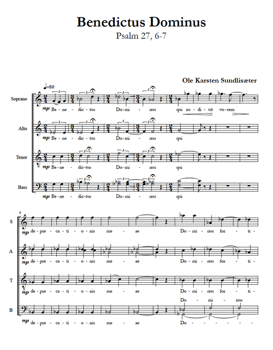 Benedictus Dominus