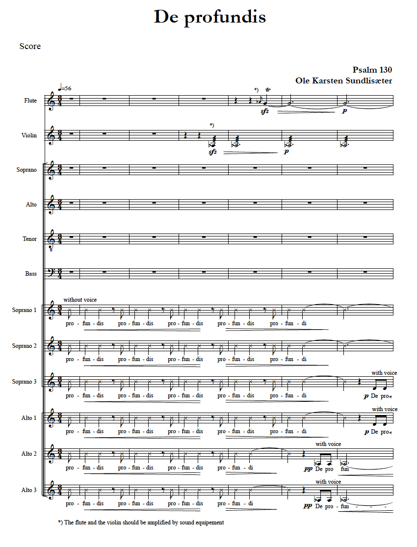 De profundis