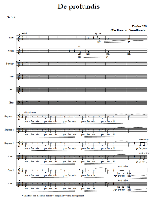 De profundis