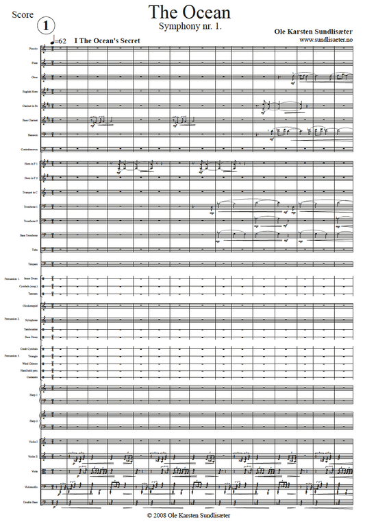 Symphony No. 1. "The Ocean"